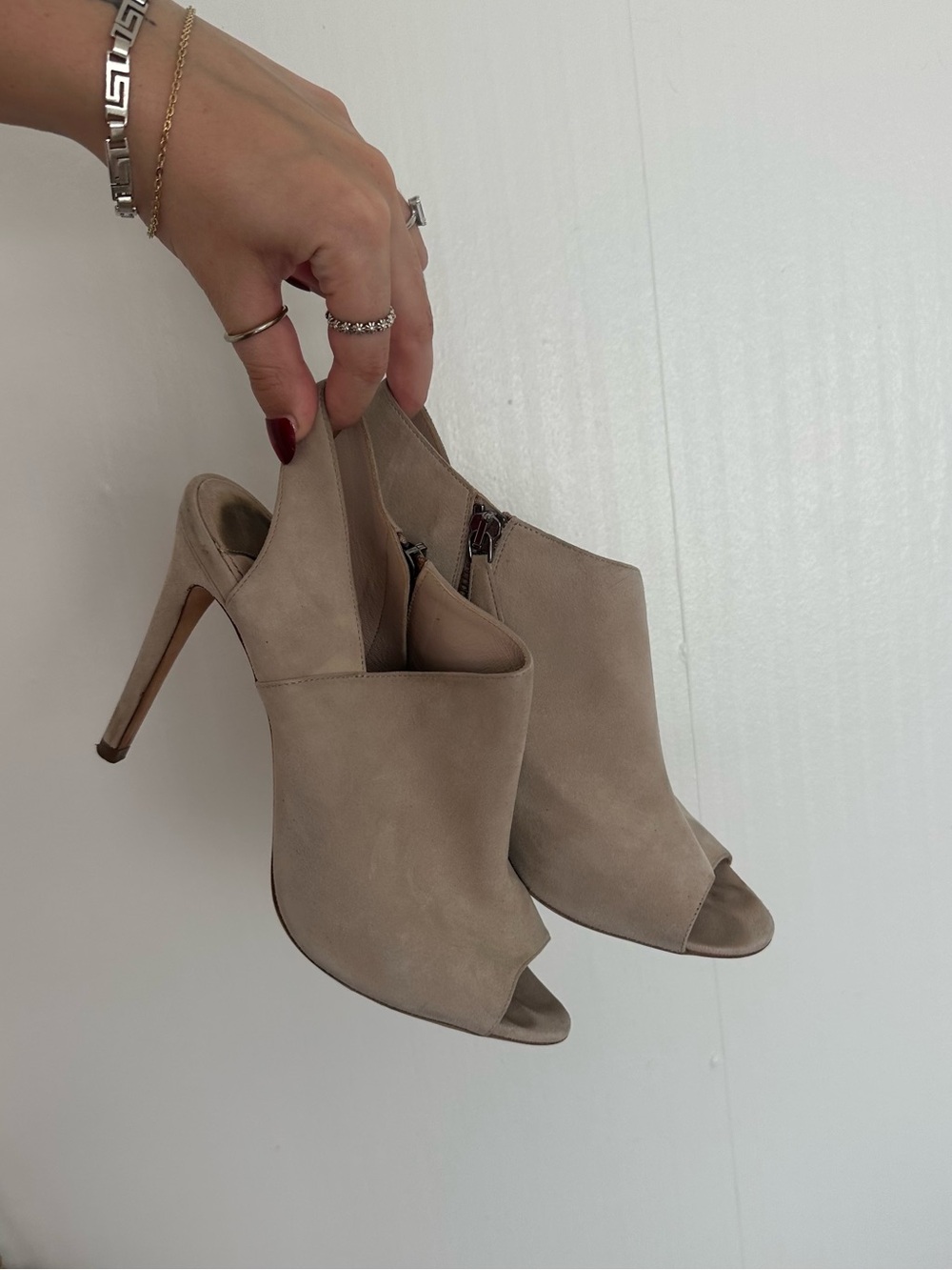 Miu Miu Suede Slingback Heels